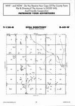 Svea Township, Spring Creek, Directory Map, Barnes County 2007